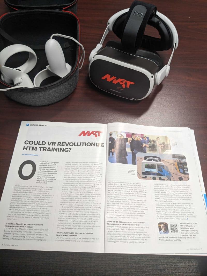 Could VR Revolutionize HTM Training?